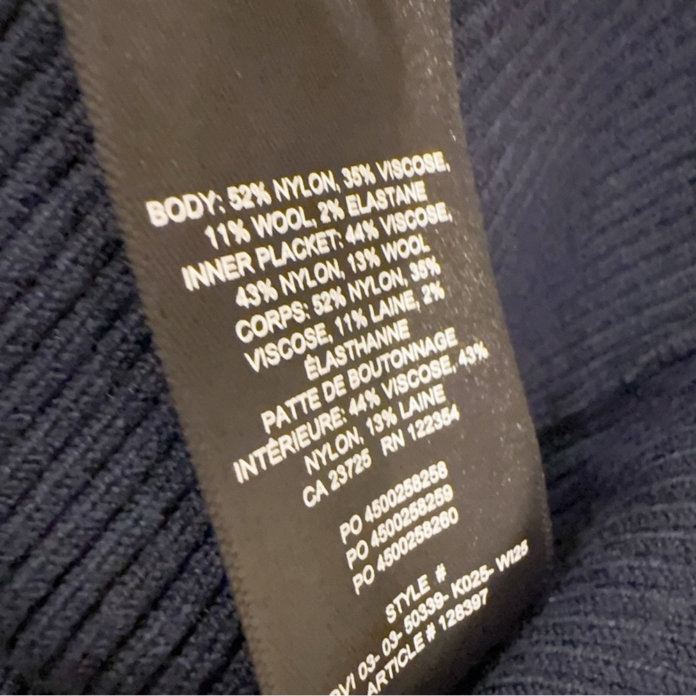 NWT 128397 Aritzia TNA Daze admiral M - Picture 4 of 5